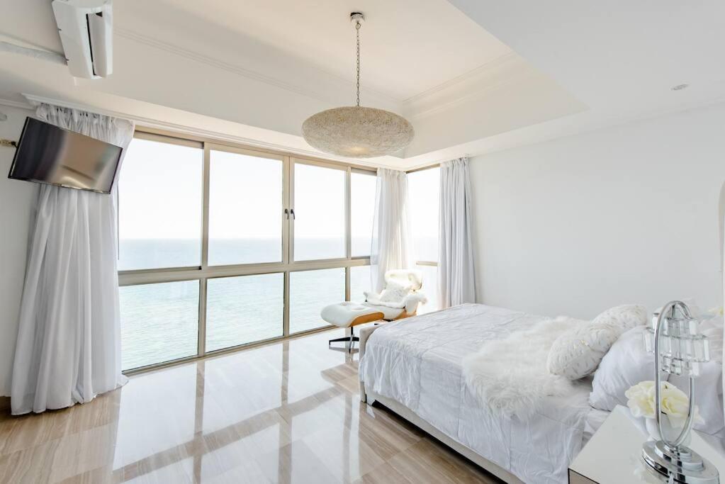 Habitacion Privada Con Vista Al Mar Ambar, Malecon ซานโตโดมิงโก ภายนอก รูปภาพ
