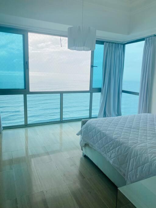 Habitacion Privada Con Vista Al Mar Ambar, Malecon ซานโตโดมิงโก ภายนอก รูปภาพ